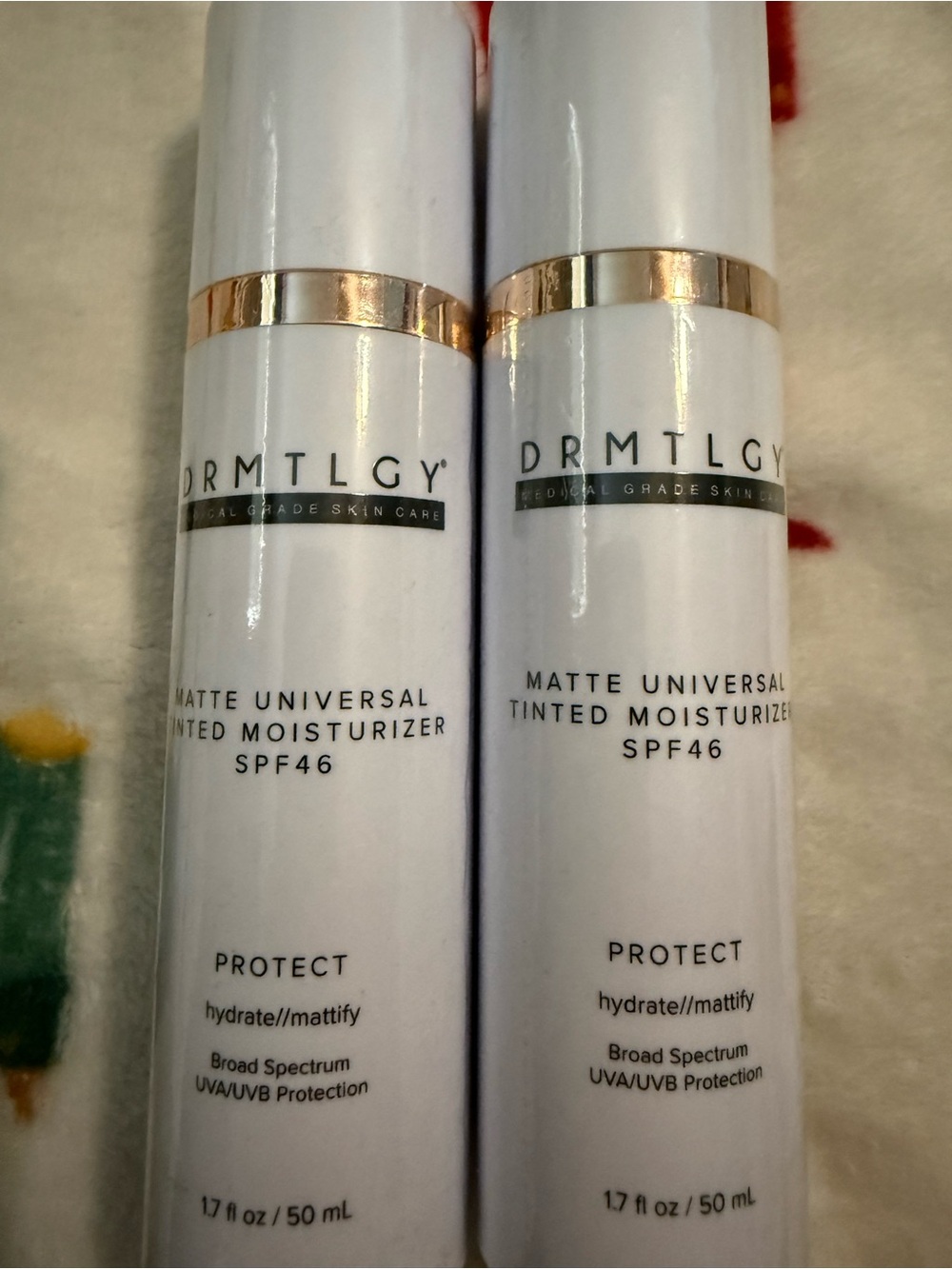 DRMTLGY Matte Universal Tinted Moisturizer SPF46 — White